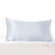 Online Alice Blue 22 Momme Mulberry Silk Pillowcase with Hidden Zipper Online Alice Blue 22 Momme Mulberry Silk Pillowcase with Hidden Zipper