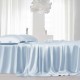 Online Baby Blue 22 Momme Mulberry Silk Sheet Set Online Baby Blue 22 Momme Mulberry Silk Sheet Set