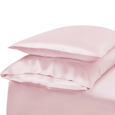Online Baby Pink Envelope 22 Momme Mulberry Silk Pillowcase