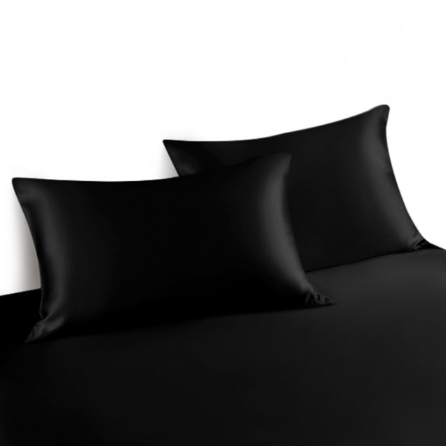 Online Black Envelope 22 Momme Mulberry Silk Pillowcase Online Black Envelope 22 Momme Mulberry Silk Pillowcase