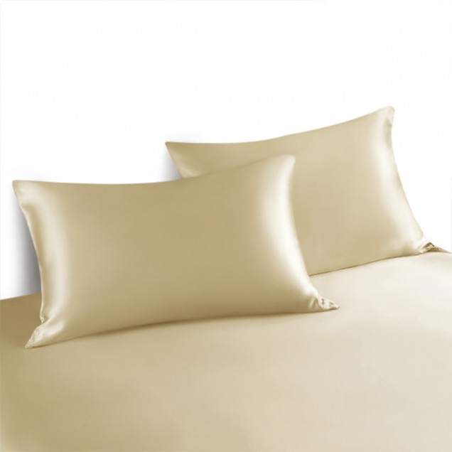 Online Champagne Envelope 22 Momme Mulberry Silk Pillowcase Online Champagne Envelope 22 Momme Mulberry Silk Pillowcase