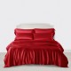 Online Cherry 3 PCS 22 Momme Mulberry Silk Duvet Cover Set Online Cherry 3 PCS 22 Momme Mulberry Silk Duvet Cover Set