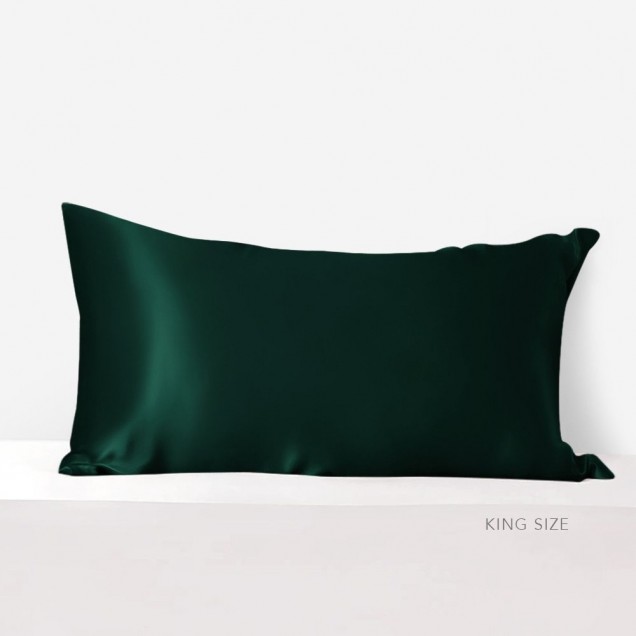 Online Dark Green Envelope 22 Momme Mulberry Silk Pillowcase Online Dark Green Envelope 22 Momme Mulberry Silk Pillowcase