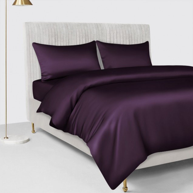 Online Grape 22 Momme Mulberry Silk Duvet Cover Online Grape 22 Momme Mulberry Silk Duvet Cover