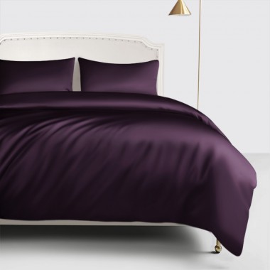 Online Grape 22 Momme Mulberry Silk Duvet Cover