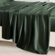 Online Hunter Green 22 Momme Mulberry Silk Flat Sheet Online Hunter Green 22 Momme Mulberry Silk Flat Sheet
