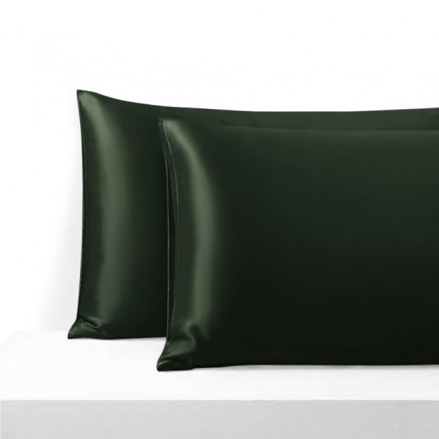 Online Hunter Green Envelope 22 Momme Mulberry Silk Pillowcase Online Hunter Green Envelope 22 Momme Mulberry Silk Pillowcase
