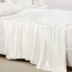 Online Ivory 22 Momme Mulberry Silk Flat Sheet Online Ivory 22 Momme Mulberry Silk Flat Sheet