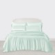 Online Light Cyan 3 PCS 22 Momme Mulberry Silk Duvet Cover Set Online Light Cyan 3 PCS 22 Momme Mulberry Silk Duvet Cover Set