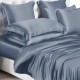 Online Misty Blue 22 Momme Mulberry Silk Duvet Cover Online Misty Blue 22 Momme Mulberry Silk Duvet Cover