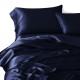 Online Navy 3 PCS 22 Momme Mulberry Silk Duvet Cover Set Online Navy 3 PCS 22 Momme Mulberry Silk Duvet Cover Set