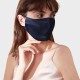 Online Navy & Black Double-Sided 22 Momme Silk Face Mask Online Navy & Black Double-Sided 22 Momme Silk Face Mask