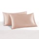 Online Pearl Pink 22 Momme Mulberry Silk Pillowcase with Hidden Zipper