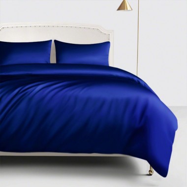 Online Royal Blue 22 Momme Mulberry Silk Duvet Cover