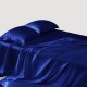 Online Royal Blue 22 Momme Mulberry Silk Flat Sheet Online Royal Blue 22 Momme Mulberry Silk Flat Sheet