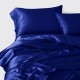 Online Royal Blue 3 PCS 22 Momme Mulberry Silk Duvet Cover Set