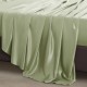 Online Sage Green 22 Momme Mulberry Silk Flat Sheet Online Sage Green 22 Momme Mulberry Silk Flat Sheet
