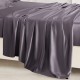 Online Slate Gray 22 Momme Mulberry Silk Flat Sheet Online Slate Gray 22 Momme Mulberry Silk Flat Sheet