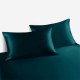 Online Teal 22 Momme Mulberry Silk Pillowcase with Hidden Zipper Online Teal 22 Momme Mulberry Silk Pillowcase with Hidden Zipper