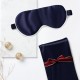 Online Two Piece Silk Gift Set Navy Pillowcase & Eye Mask Online Two Piece Silk Gift Set Navy Pillowcase & Eye Mask