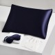 Online Two Piece Silk Gift Set Navy Pillowcase & Eye Mask Online Two Piece Silk Gift Set Navy Pillowcase & Eye Mask