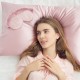 Online Two Piece Silk Gift Set Suede Rose Pillowcase & Eye Mask Online Two Piece Silk Gift Set Suede Rose Pillowcase & Eye Mask